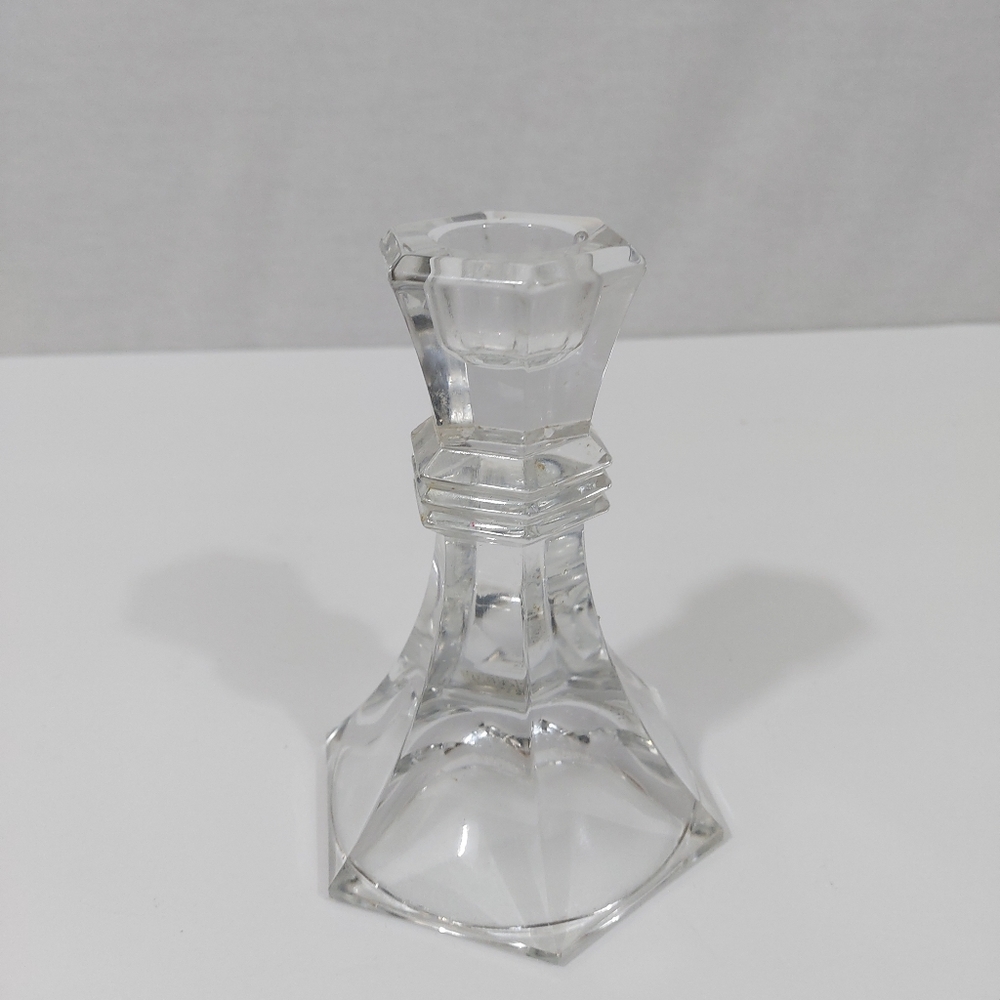 Toscany 24% Lead Crystal Candle Holder (1)